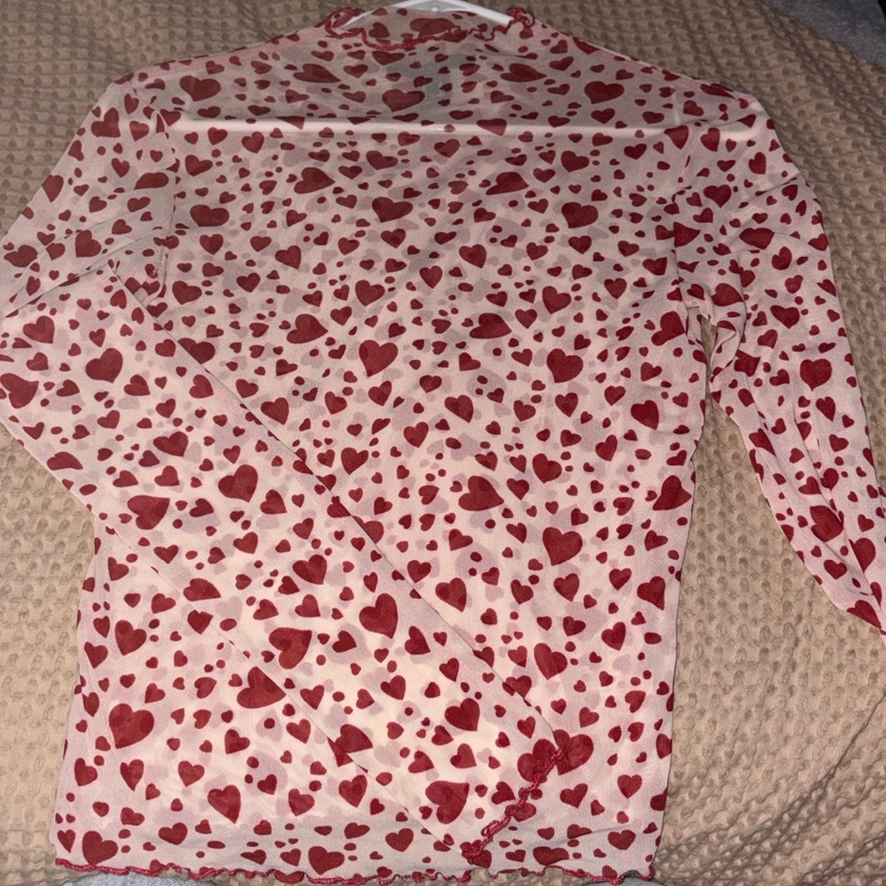 Cute mesh top